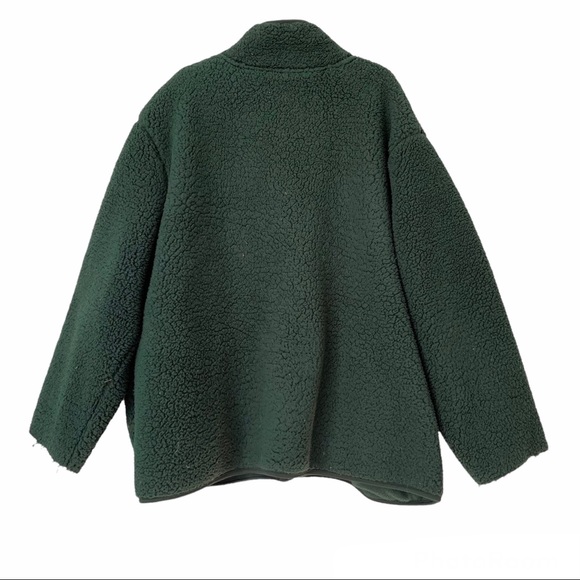 Joe Fresh Dark Green Teddy Bear Jacket - Picture 3 of 4